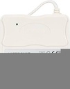 Metronic 432176 - Amplificator de interior cu reglare amplificare FM-UHF, amplificare reglabila pana la 30 dB, protectie 4G, prize TV, diametru 9,52 mm, culoare: alb