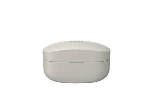 Căști Sony WF-1000XM4 True Wireless cu anulare a zgomotului (până la 24 de ore de autonomie a bateriei, conexiune Bluetooth stabilă, optimizată pentru Alexa și Asistent Google, mâini libere) argintiu