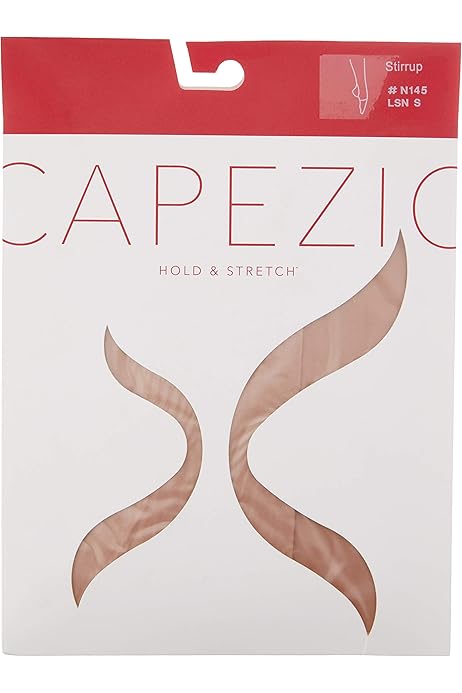 Colanți cu etrier Capezio N145 Hold&Stretch pentru femei (pachet de 3)