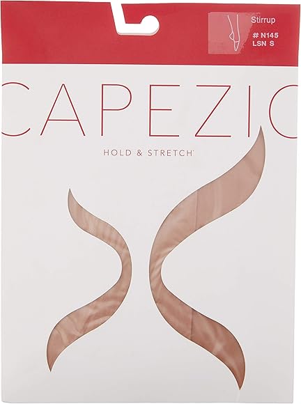 Colanți cu etrier Capezio N145 Hold&Stretch pentru femei (pachet de 3)