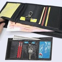Portofel YANSYUN pentru băieți cu lanț, portofel subțire RFID pentru copii, portofel triplu pliabil pentru băieți și adolescenți - stil Camo
