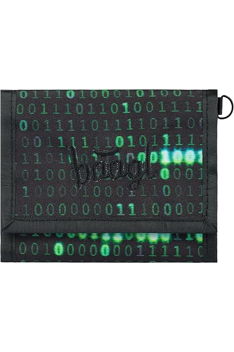 Portofel YANSYUN pentru băieți cu lanț, portofel subțire RFID pentru copii, portofel triplu pliabil pentru băieți și adolescenți - stil Camo