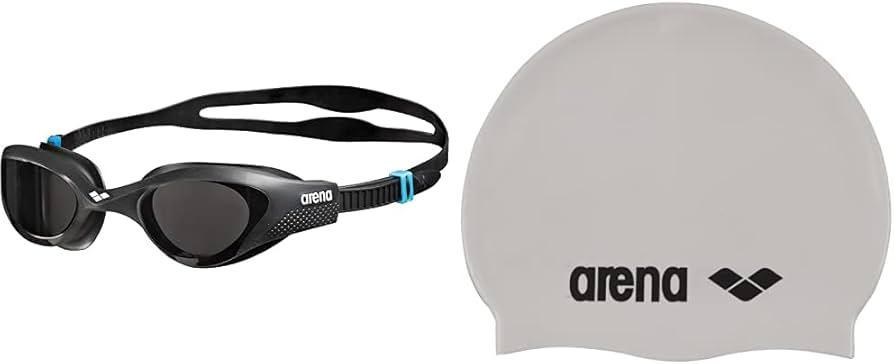 Cască de înot clasică arena unisex din silicon, margini întărite, alunecare mai mică, moale