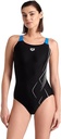 Costum de baie Kikko V pentru femei ARENA Damen Costum de baie dintr-o bucată cu grafică cu spatele în V (pachet 1)