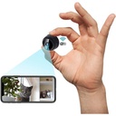 FREDI Cameră IP Spion/Cameră ascunsă HD 1080P Mini Cameră WiFi Spion P2P Cameră de supraveghere portabilă fără fir/Detecție mișcare Suport card de până la 128 GB (nu este inclus) Cameră de securitate