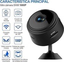 FREDI Cameră IP Spion/Cameră ascunsă HD 1080P Mini Cameră WiFi Spion P2P Cameră de supraveghere portabilă fără fir/Detecție mișcare Suport card de până la 128 GB (nu este inclus) Cameră de securitate