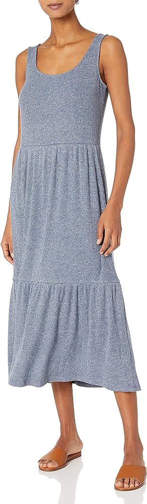Amazon Essentials Rochie maxi fără mâneci pentru femei