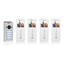 Sistem de interfon interior Smartwares DIC-21102 - comunicare în 2 căi - instalare ușoară cu 2 fire - 52 de melodii - extindere pentru controlul interfon Smartwares DIC-211