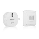 Sistem de interfon interior Smartwares DIC-21102 - comunicare în 2 căi - instalare ușoară cu 2 fire - 52 de melodii - extindere pentru controlul interfon Smartwares DIC-211