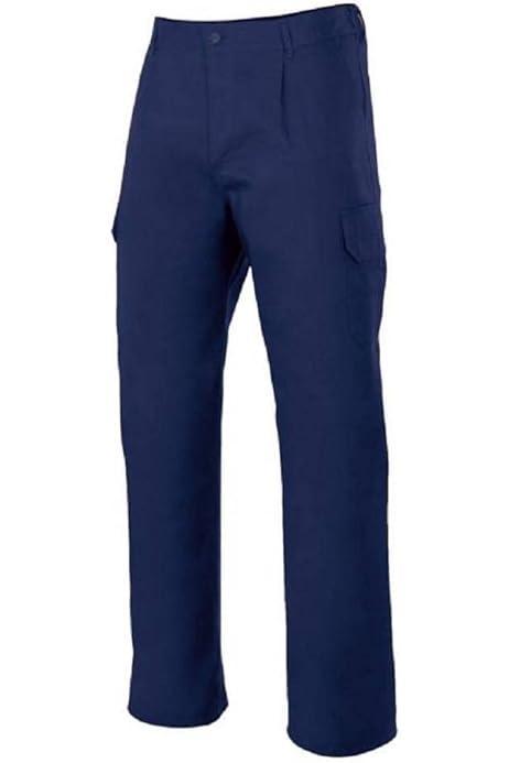 VELILLA 345 Pantaloni multibuzunare, bleumarin, marimea 34