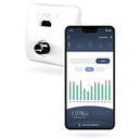 Dispozitiv de citire a contorului de energie electrică Powerfox WLAN - consumul de energie în timp real prin aplicație | Adaptor de citire SmartMeter | Managementul energiei | Monitorizare sistem PV centrală electrică balcon | Monitor de energie