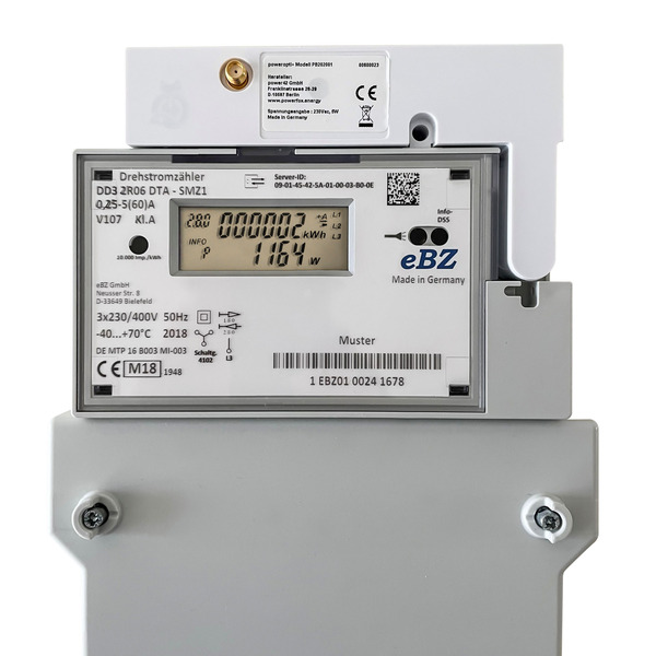 Dispozitiv de citire a contorului de energie electrică Powerfox WLAN - consumul de energie în timp real prin aplicație | Adaptor de citire SmartMeter | Managementul energiei | Monitorizare sistem PV centrală electrică balcon | Monitor de energie