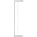 Safety 1st Extensie poarta 14 cm cu inchidere usoara si automata, bariere pentru copii Flat Walk, prelungitor poarta scari, 6 luni pana la 2 ani, alb metalic (alb metalic)