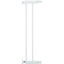 Safety 1st Extensie poarta 14 cm cu inchidere usoara si automata, bariere pentru copii Flat Walk, prelungitor poarta scari, 6 luni pana la 2 ani, alb metalic (alb metalic)