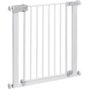 Safety 1st Easy Close, poartă de protecție extensibilă, poartă de prindere pentru scări, poartă pentru bebeluși potrivită și pentru câini, 6 luni - 2 ani, alb (alb metal)