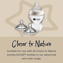 Biberoane Tommee Tippee Closer to Nature Slow Flow 0m+, câte 2