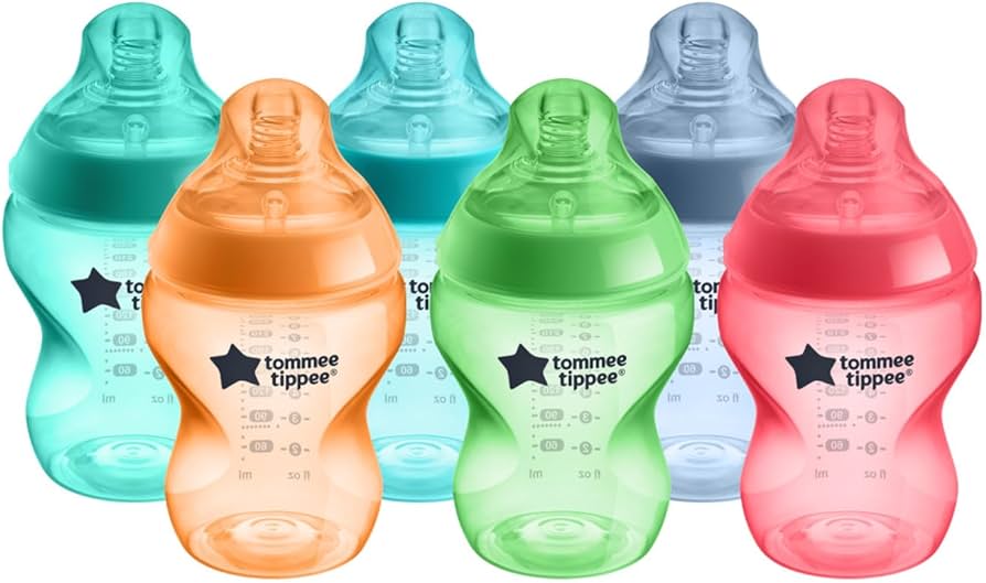 Biberoane Tommee Tippee Closer to Nature Slow Flow 0m+, câte 2