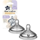 Biberoane Tommee Tippee Closer to Nature Slow Flow 0m+, câte 2