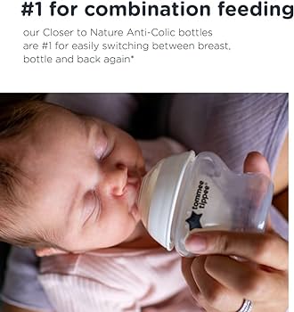 Biberoane Tommee Tippee Closer to Nature Slow Flow 0m+, câte 2