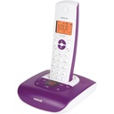 Telefon DECT fără fir Alcatel F530 Voice în culori moderne, robot telefonic, sistem hands-free, ecran iluminat din spate, tonuri de apel VIP, 10 melodii de apel