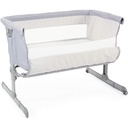 Paravan Chicco Next2Me pentru paturi pentru copii, compatibil cu paturile pentru copii Chicco Next2Me, ingust, usor de instalat, fermoar central practic, ventilatie completa, 0-6 luni/9 kg, alb