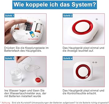 Sistem de alarma pentru piscina wireless Elektrobock, 1 bucata, ELBO-073