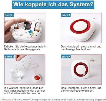 Sistem de alarma pentru piscina wireless Elektrobock, 1 bucata, ELBO-073