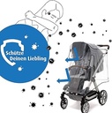 Husa universală de ploaie Reer PEVA, pentru cărucioare, mașini sport, cărucioare