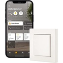 Eve Shutter Switch - Control inteligent al ruloului cu programe integrate, umbrire adaptivă, control vocal Siri, temporizator, acces la distanță, fără bridge, Bluetooth/Thread, Apple HomeKit
