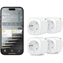 Eve Shutter Switch - Control inteligent al ruloului cu programe integrate, umbrire adaptivă, control vocal Siri, temporizator, acces la distanță, fără bridge, Bluetooth/Thread, Apple HomeKit