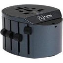 SKROSS | 1,500205 | Adaptor de călătorie din UE în Elveția - Tensiune și putere: 100V - 1000W / 250V - 2500W - Protecție anti-șoc electric