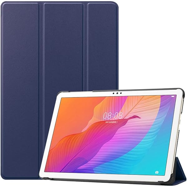 Husă Kepuch Custer pentru Huawei MatePad SE AGS3K-W20, T10S 10.1" AGS3-L09 AGS3-W09, T10 9.7" AGR-L09 AGR-W09, Honor Pad X8 Lite AGM3-W09HN, husă inteligentă din piele PU Husă de protecție - roșu