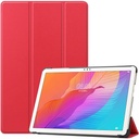 Husă Kepuch Custer pentru Huawei MatePad SE AGS3K-W20, T10S 10.1" AGS3-L09 AGS3-W09, T10 9.7" AGR-L09 AGR-W09, Honor Pad X8 Lite AGM3-W09HN, husă inteligentă din piele PU Husă de protecție - roșu
