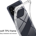 TTSWJBD Lanț de telefon mobil pentru husă Xiaomi Redmi 12C cu folie de protecție pentru ecran, husă colier pentru telefon mobil cu cablu detașabil pentru agățat în jurul gâtului, husă de protecție din silicon transparent cu curea roz