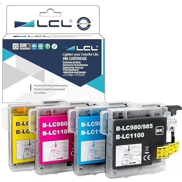 12 ml Cyan compatibil cu Brother LC61, LC980, LC1100, LC985