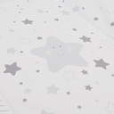 Babycalin Wickelauflage Babycalin Luxury Star 50x70cm