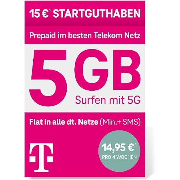 Vodafone Prepaid CallYa Allnet M | Acum chiar mai mult GB - 10 GB în loc de 8 GB volum de date | Rețea 5G | Cartelă SIM fără contract | Prima lună gratuită | Tarif fix pentru telefon și SMS