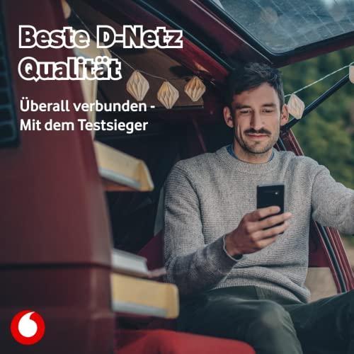 Vodafone Prepaid CallYa Allnet M | Acum chiar mai mult GB - 10 GB în loc de 8 GB volum de date | Rețea 5G | Cartelă SIM fără contract | Prima lună gratuită | Tarif fix pentru telefon și SMS