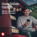 Vodafone Prepaid CallYa Allnet M | Acum chiar mai mult GB - 10 GB în loc de 8 GB volum de date | Rețea 5G | Cartelă SIM fără contract | Prima lună gratuită | Tarif fix pentru telefon și SMS