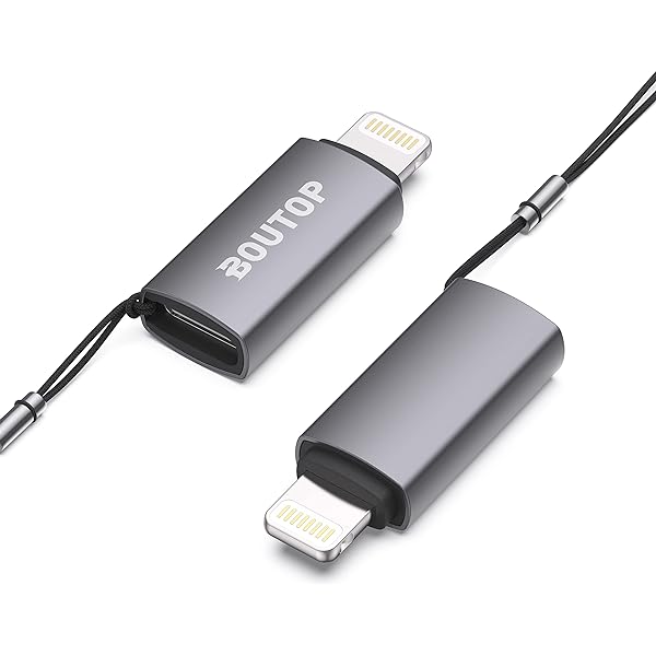 Adaptor USB C la Lightning, adaptor Lightning OTG, potrivit pentru conectarea între telefoane mobile, tablete și unități flash USB, microfoane, cititoare de carduri, plăci de sunet, șoareci și tastaturi