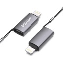 Adaptor USB C la Lightning, adaptor Lightning OTG, potrivit pentru conectarea între telefoane mobile, tablete și unități flash USB, microfoane, cititoare de carduri, plăci de sunet, șoareci și tastaturi