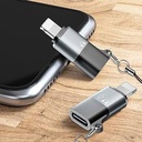 Adaptor USB C la Lightning, adaptor Lightning OTG, potrivit pentru conectarea între telefoane mobile, tablete și unități flash USB, microfoane, cititoare de carduri, plăci de sunet, șoareci și tastaturi