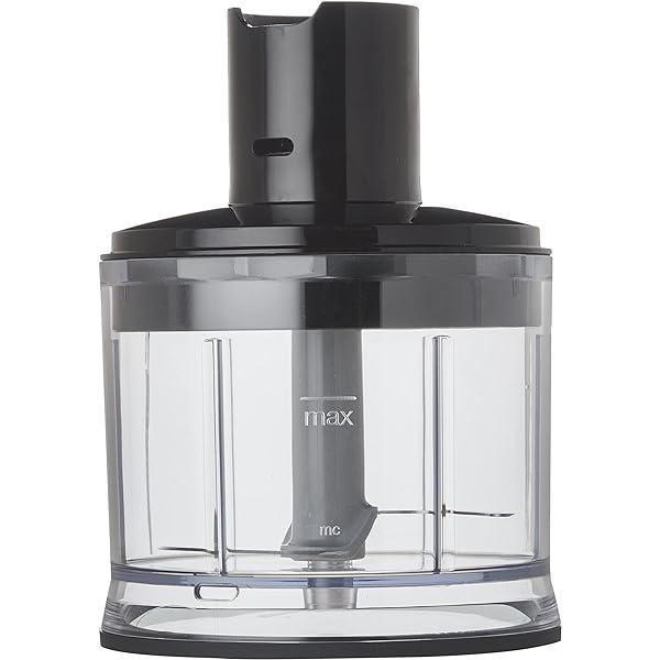 Accesoriu pentru tocator de uz casnic Braun MQS 200 BK cu sistem EasyClick Plus - accesoriu pentru blender de mana Braun Household MultiQuick 7 si 9, fara BPA, capacitate 350 ml, negru