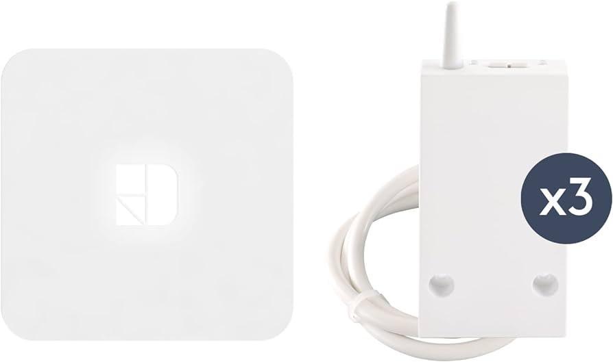 Termostat de cameră fără fir Delta Dore Tybox 5101 Alb (receptorul nu este inclus) - 6300045
