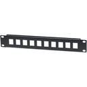 Panou de corelare Intellinet 714860 cu 10 porturi neechipat, 1 U, 25,4 cm (10 inchi) negru