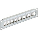 Panou de corelare Intellinet 714860 cu 10 porturi neechipat, 1 U, 25,4 cm (10 inchi) negru