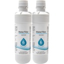 Filtru de apă LT1000p de înlocuire pentru Kenmore9980, filtru de apă înlocuibil pentru frigider Filtru de apă pentru îndepărtarea casei alb pentru Kenmore9980 (dimensiune: 2 buc/set)