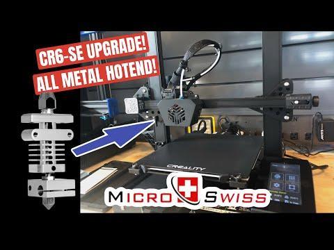 Kit Micro Swiss All Metal Hotend pentru Creality CR-6 SE