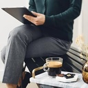 Aparat de capsule Nespresso Krups Inissia XN1001 | timp scurt de încălzire | format compact | Cantitatea de cafea reglabila | Buton de apelare directă | ejecție automată a capsulei | 0,7 L | 34,2 x 19,1 x 32,7 cm | alb