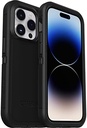 Husa OtterBox Defender XT pentru iPhone 15 Pro cu MagSafe, rezistenta la socuri, husa de protectie ultrarezistenta, 5x testat standard militar, transparenta/negru, fara ambalaj de vanzare cu amanuntul
